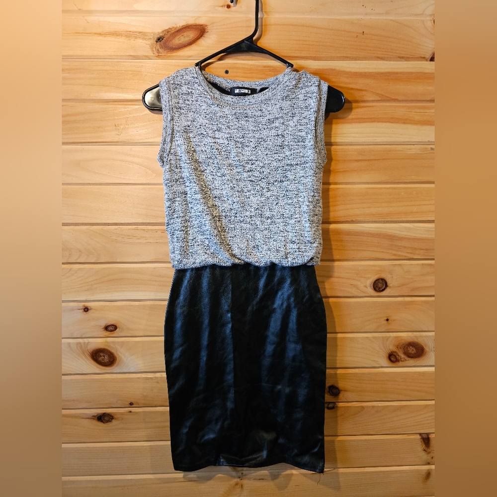 Missguided Heather Gray Dress Size 1